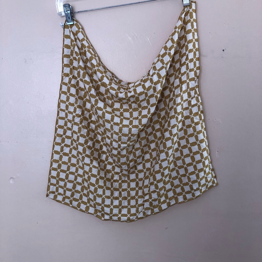 Yellow Silk Bandana